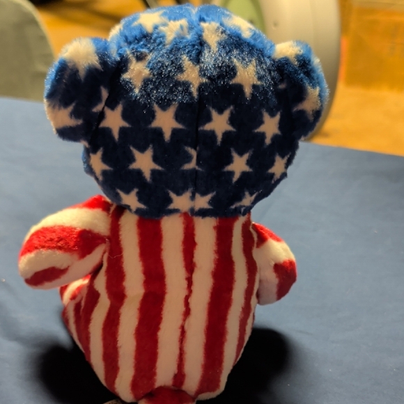 Star-Spangled Plush Bear for Kids - Picture 3 of 4